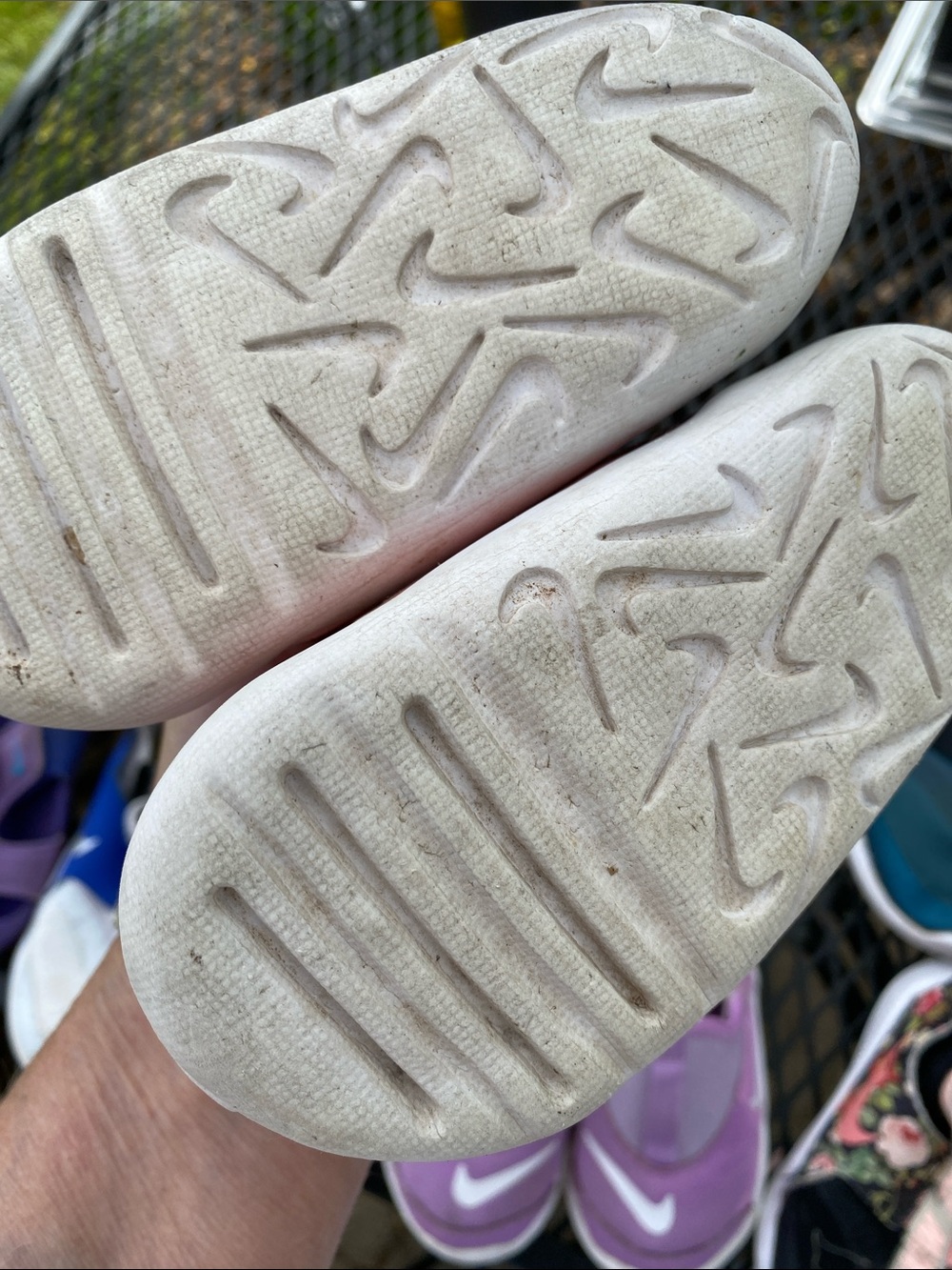 Nike toddler girl  Assorted Slip-On  - Preowned lot  of 5 Great size 5 and 6 - Picture 2 of 7